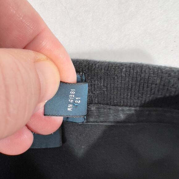 Polo by Ralph Lauren Henley Polo Shirt Men's L Custom Fit Flaws Noted Dark Black - Picture 3 of 10